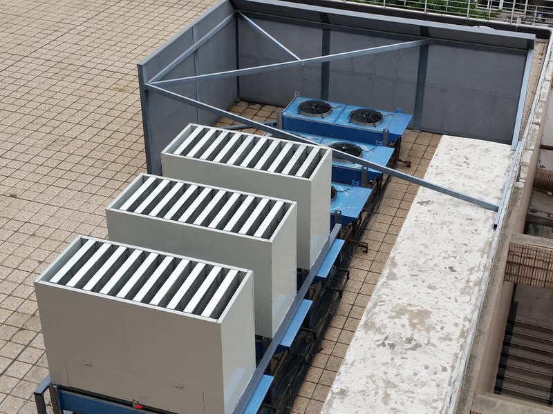 供電公司樓頂空調隔聲屏障